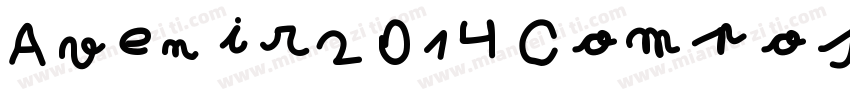 Avenir2014 Composite字体转换